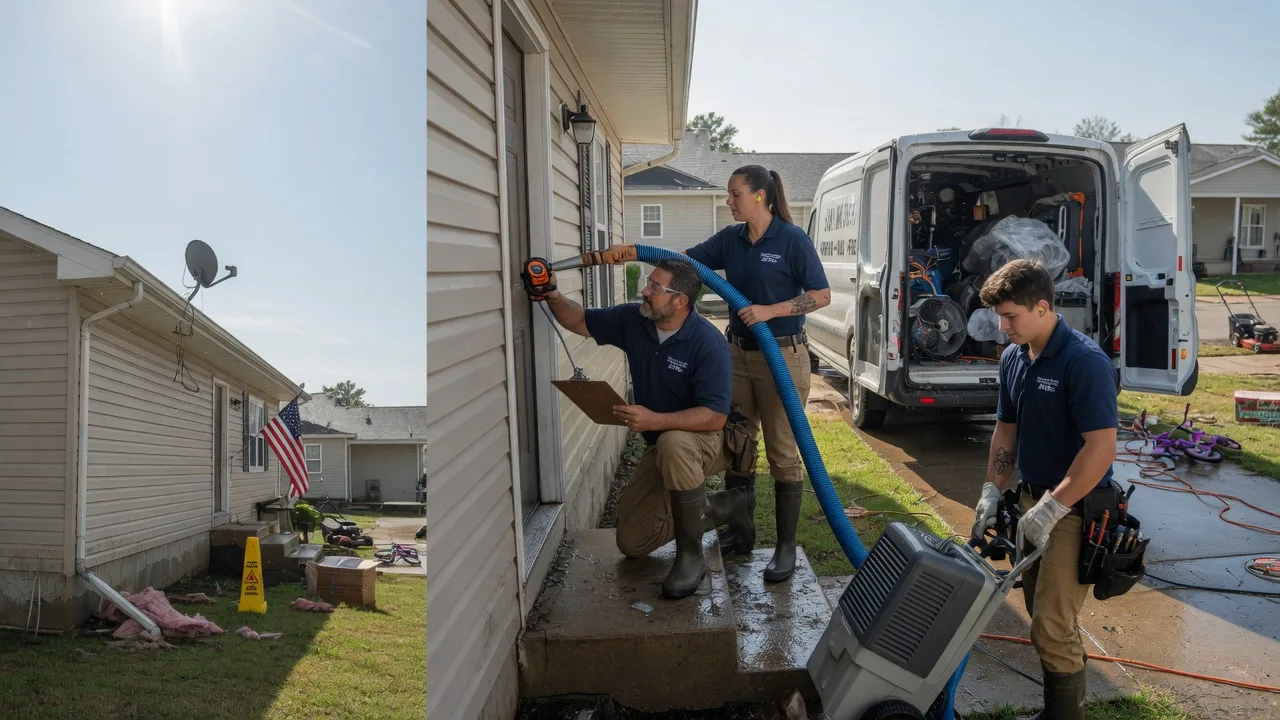 Ceiling Water Damage Restoration in Sheldon, WI near me